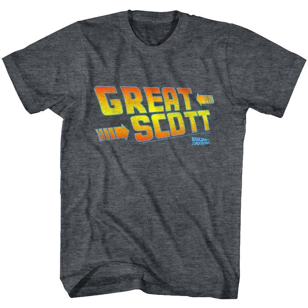 Back To The Future Great Scott Logo Unisex T Shirt